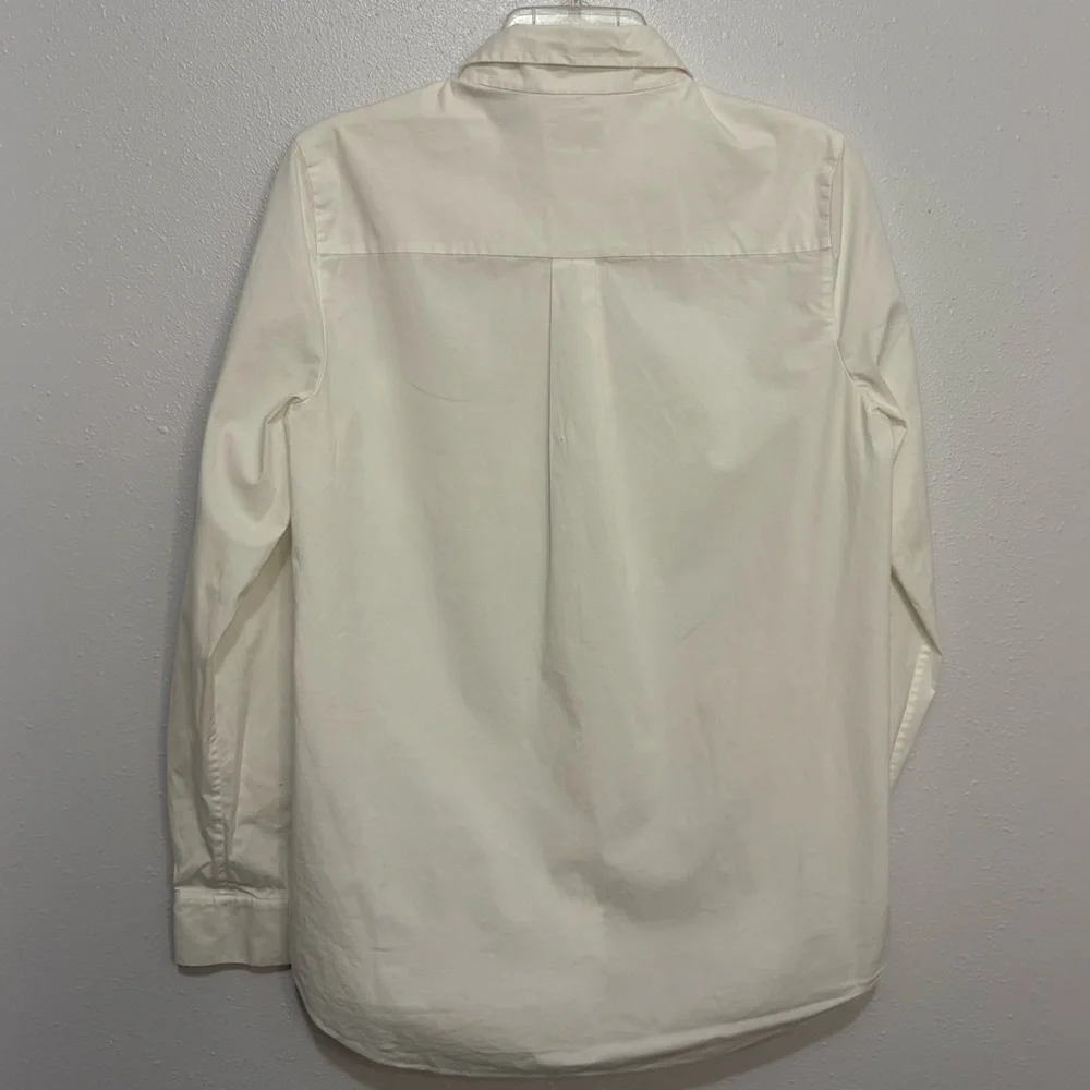 Kate Spade White Bridal Button Down Mrs. Shirt